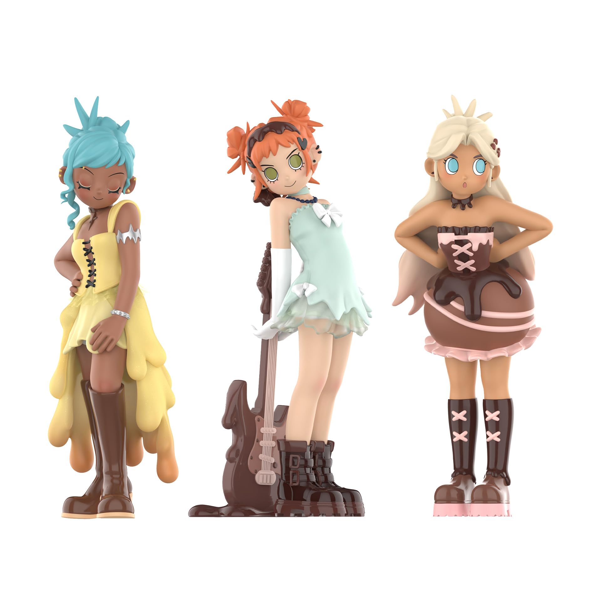 POP MART Peach Riot à La Mode フィギュア Amazon.com: POP MART Peach Riot à la Mode Figures Action Figures